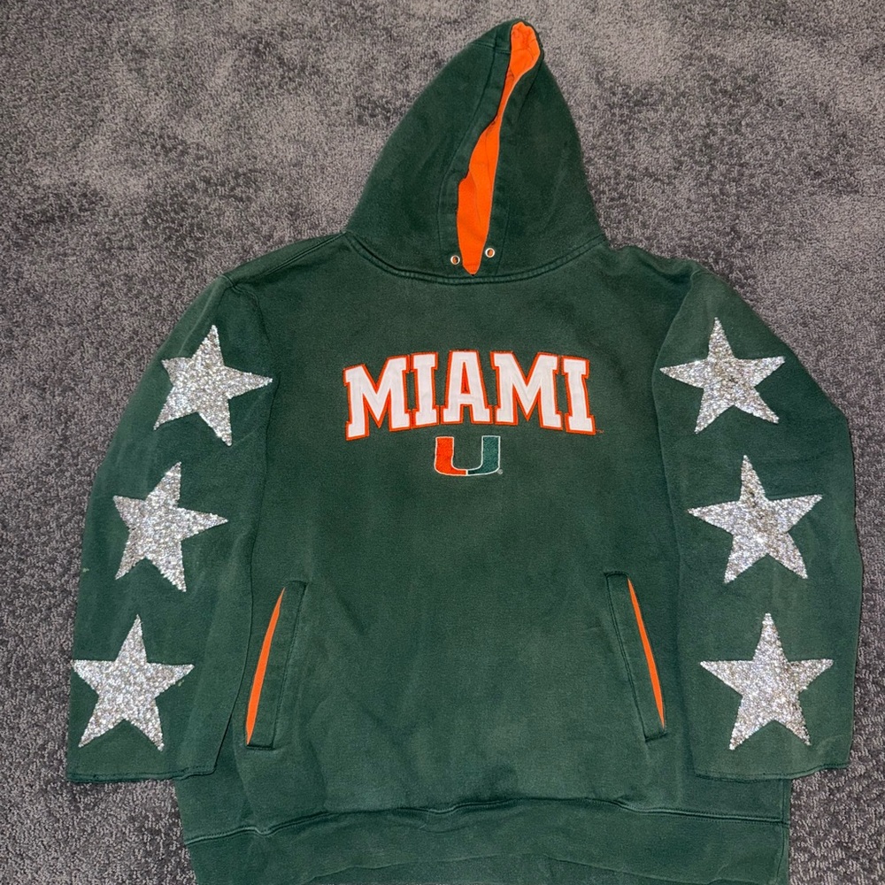LF Green and Orange Miami Hoodie